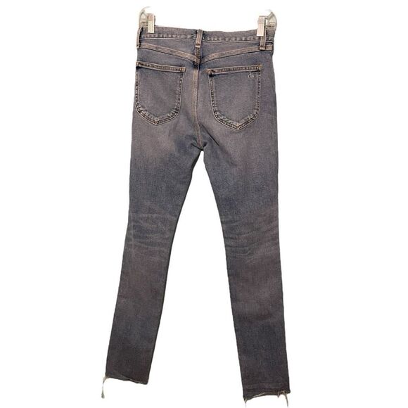 Rag & Bone Fit 2 Slim-Fit Straight Leg Jeans Blue Medium Wash Denim 27 - Picture 3 of 11